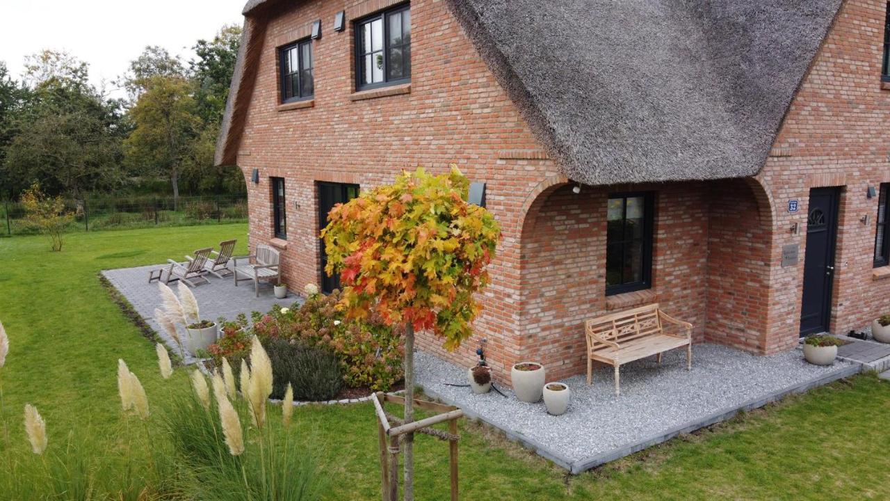 Villa Reetdachhaus Nordstern Garding Esterno foto