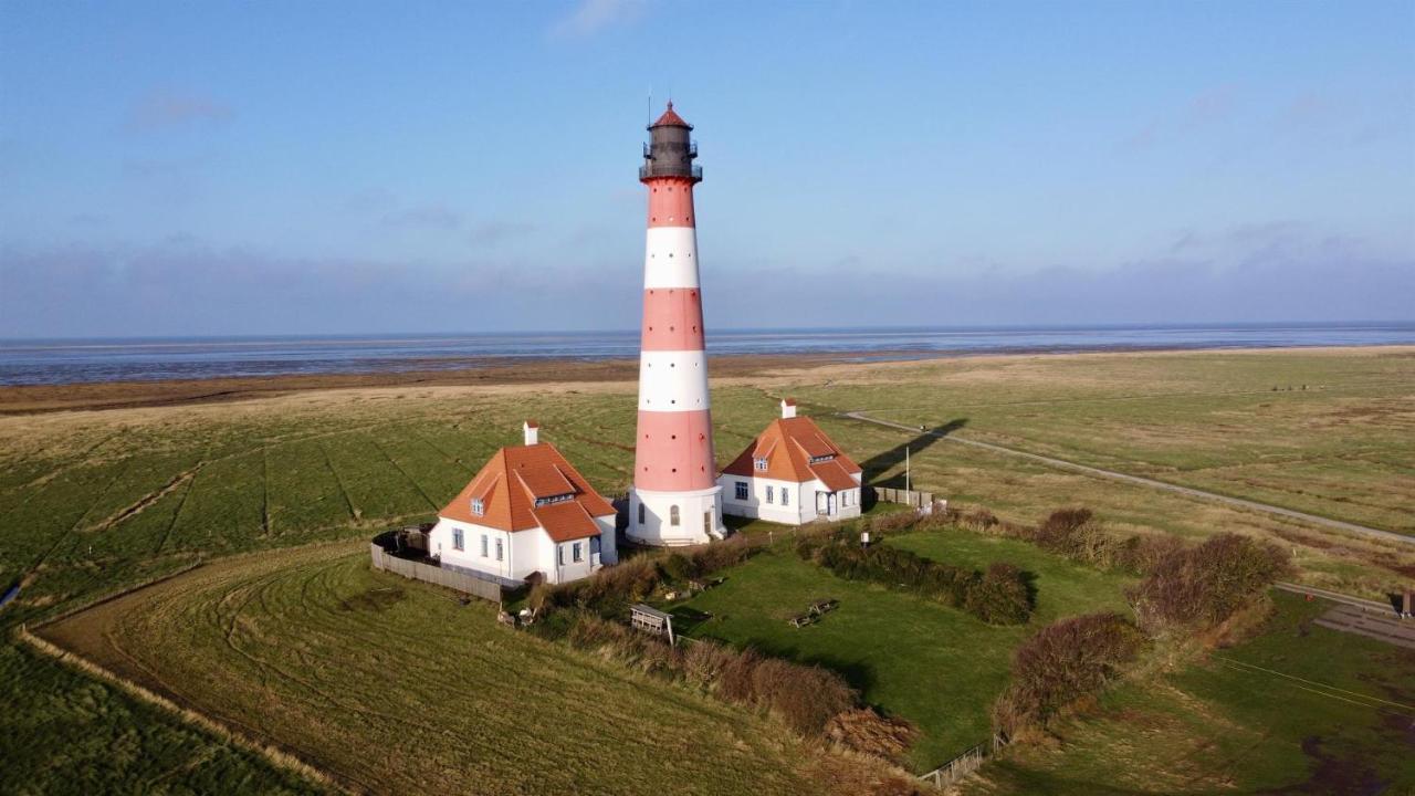 Villa Reetdachhaus Nordstern Garding Esterno foto