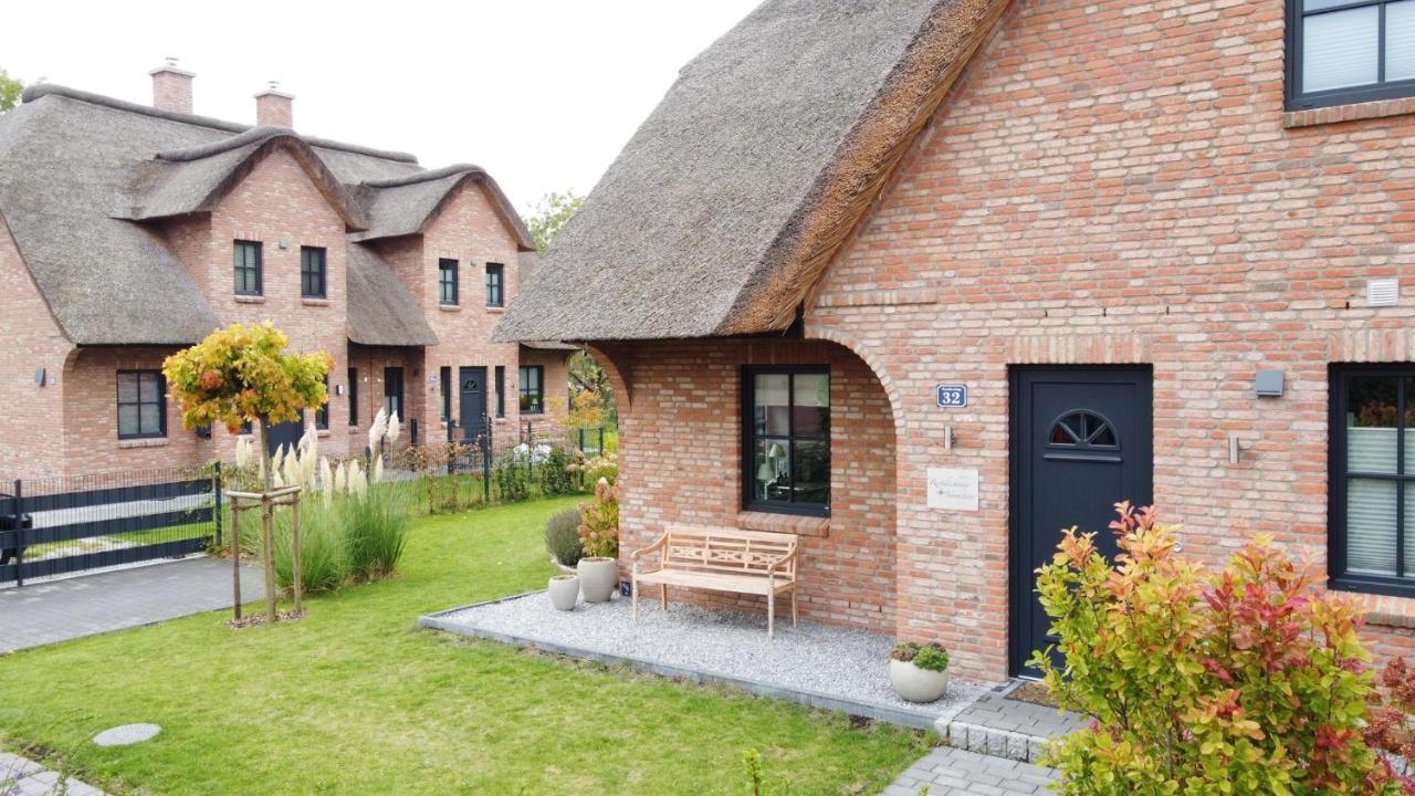 Villa Reetdachhaus Nordstern Garding Esterno foto